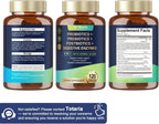 Totaria 5-in-1 Probiotic Prebiotic & Postbiotic for Women Men, 60 Billion CFU 24 Strains w/Digestive Enzymes, Prebiotic Fiber, Slippery Elm, Daily Complete Immune, Gut Health, 120 Day Supply - Image 9