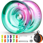 MAGICYOYO K2 Responsive Yoyo for Kids, Professional Yo Yo for Beginner, Dual Purpose Yo-yo Replacement Unresponsive Bearing for Adults/Advanced with 6 Yoyo Strings+Bag+Bearing Remover (Sky Blue) - Image 10