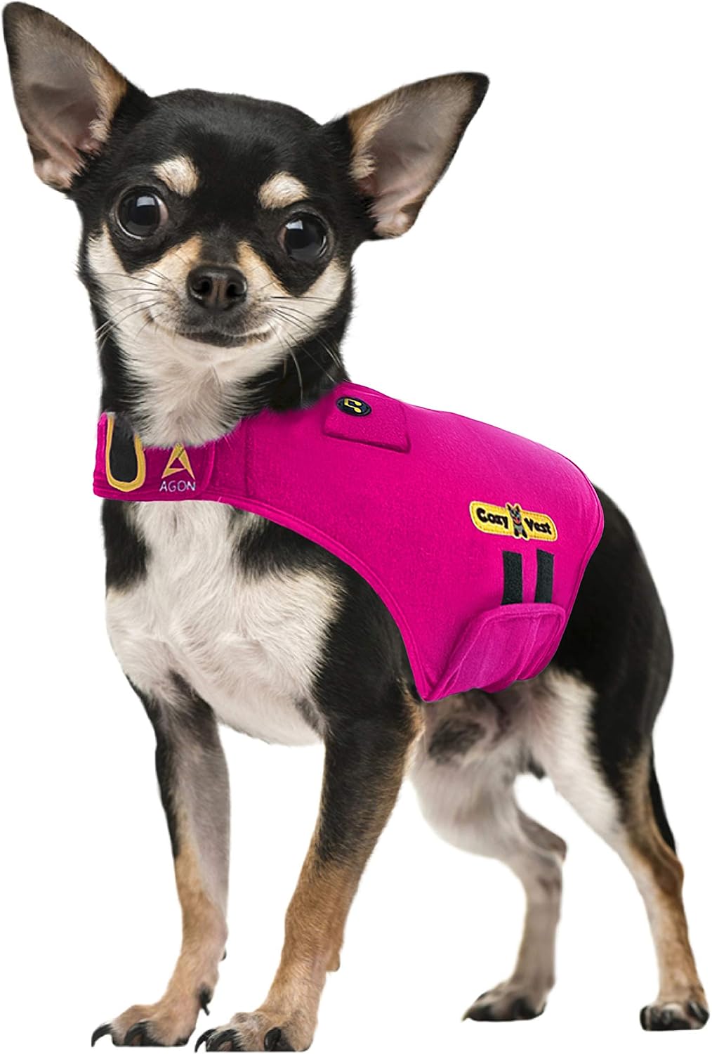CozyVest(R) Dog Anxiety Vest 3-in-1 Music & Aromatherapy Shirt, Relaxing Sound & Essential Oil Scent Jacket, Fireworks Thunder Separation & Thunderstorm Canine Stress Relief Coat (Gray, XL [65-110 Lbs]) - Image 10