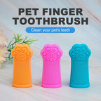 Hera Harmony Finger Toothbrush for Dogs & Cats, Soft Silicone Pet Dental Care Brush for Plaque & Tartar Removal, Teeth Cleaning & Gum Massage, Reusable 3 Pack - Image 9