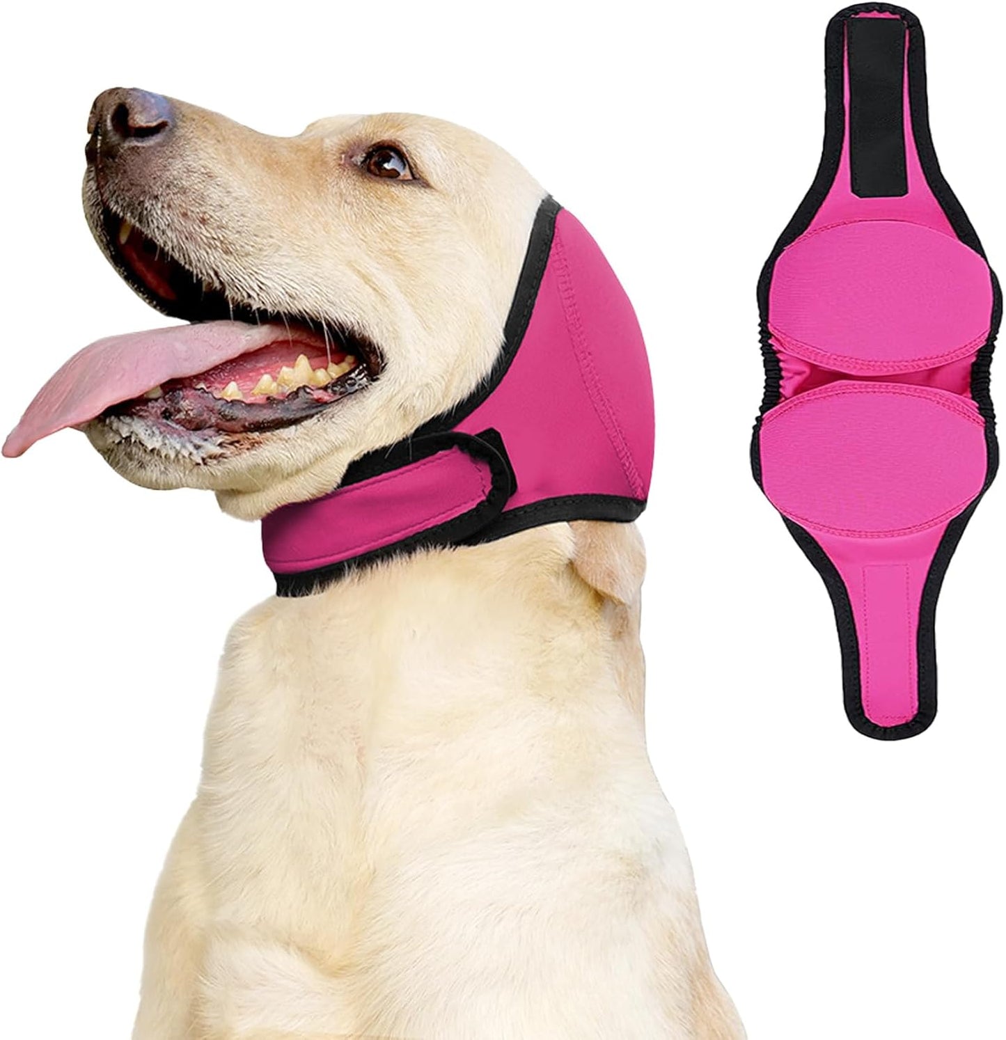 Dog Ear Muffs for Noise Protection, Soft Quiet Dog Ear Headband, Dog Ear Covers for Anxiety Relief, Calming No Flap Ear Wraps for Dog Hematoma Fireworks Thunderstorms Bathing Grooming - Image 10
