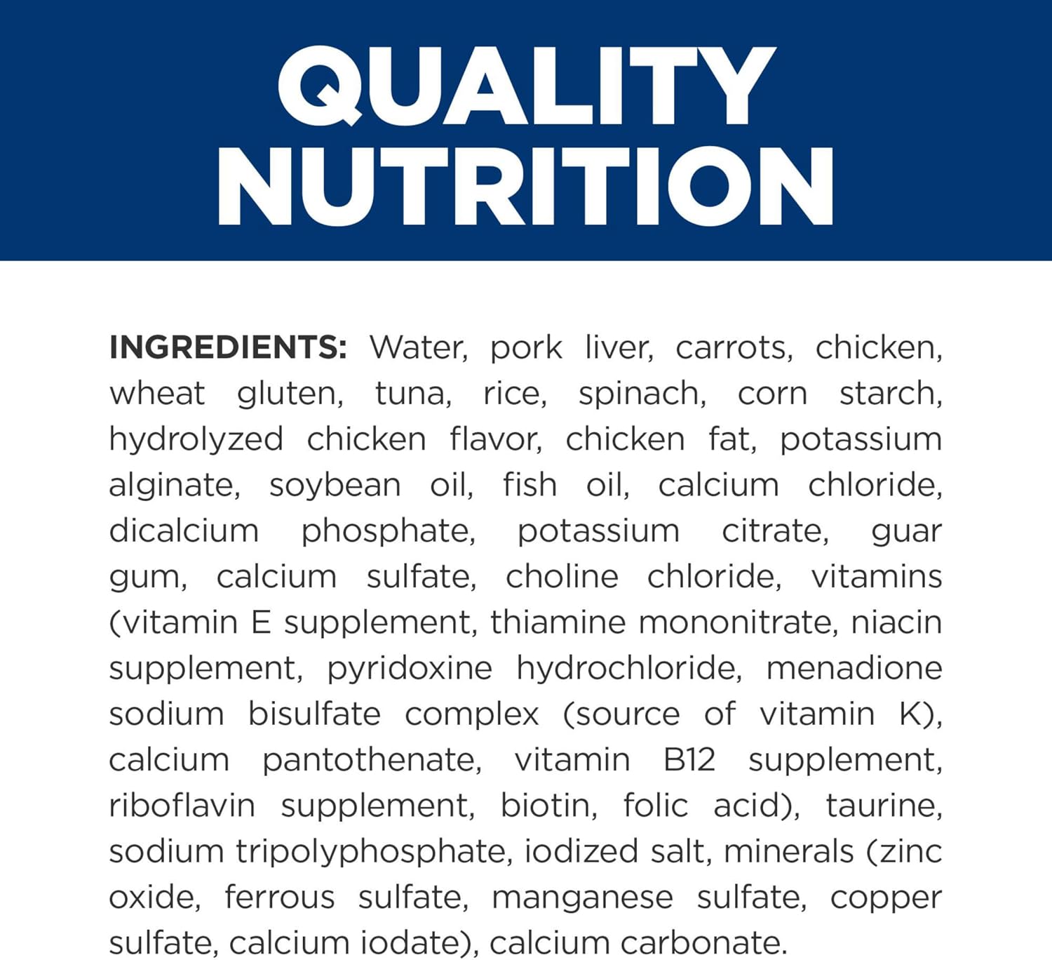 Veterinary formulated tuna and rice stew cat food for bladder health