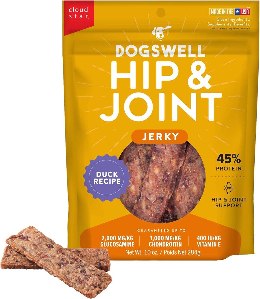 Dogswell Hip & Joint Jerky Dog Treats, Chicken Breast, 12 oz. Pouch - Image 12