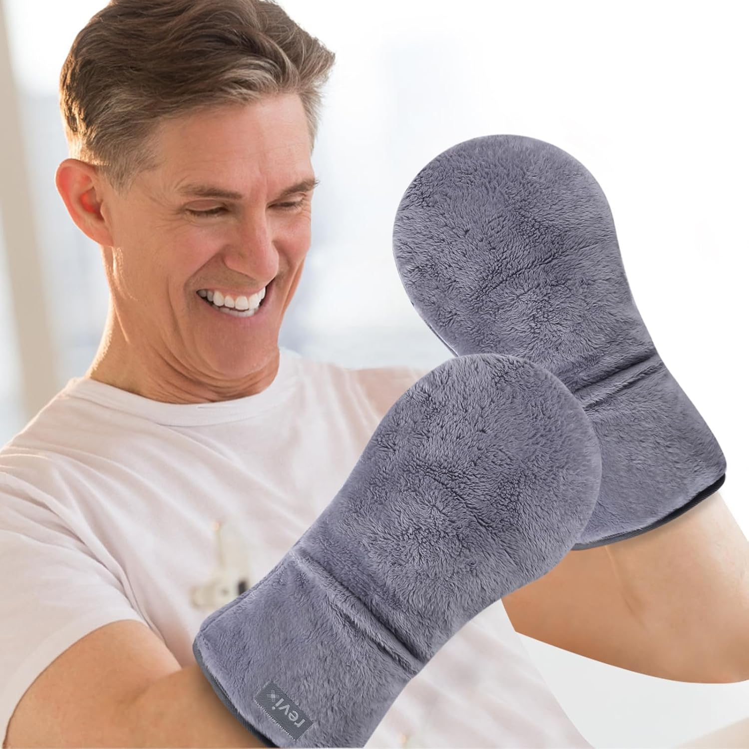 Revix heated mitts for hand therapy front view