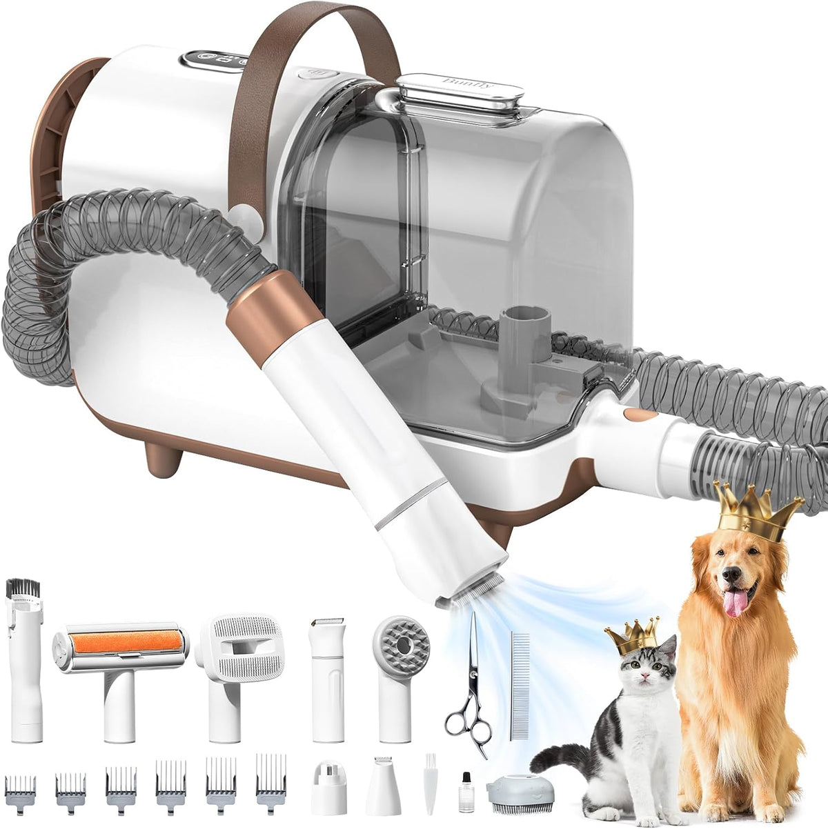 Bunfly dog grooming kit accessories and replacement blades