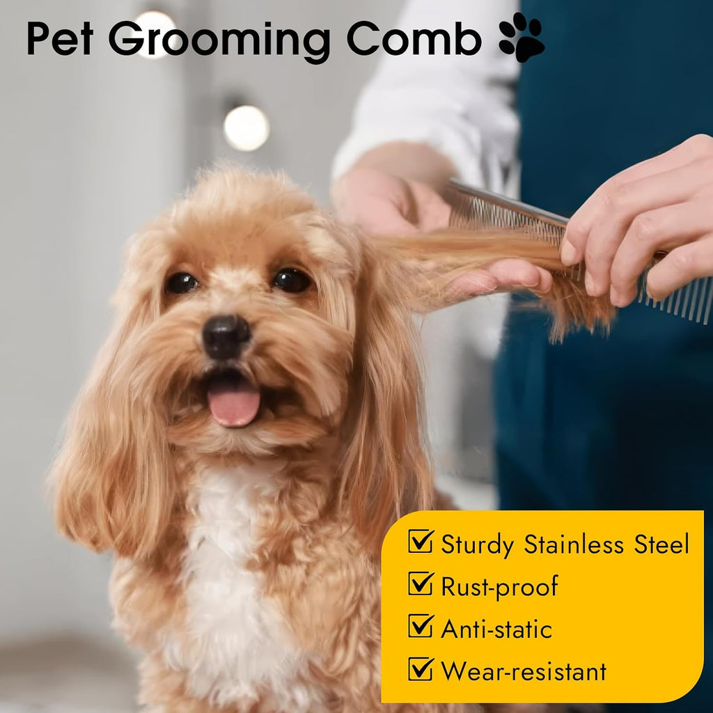 Professional pet grooming tool set for dogs and cats