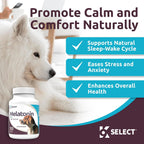 K9 Select canine composure chews nutritional facts label