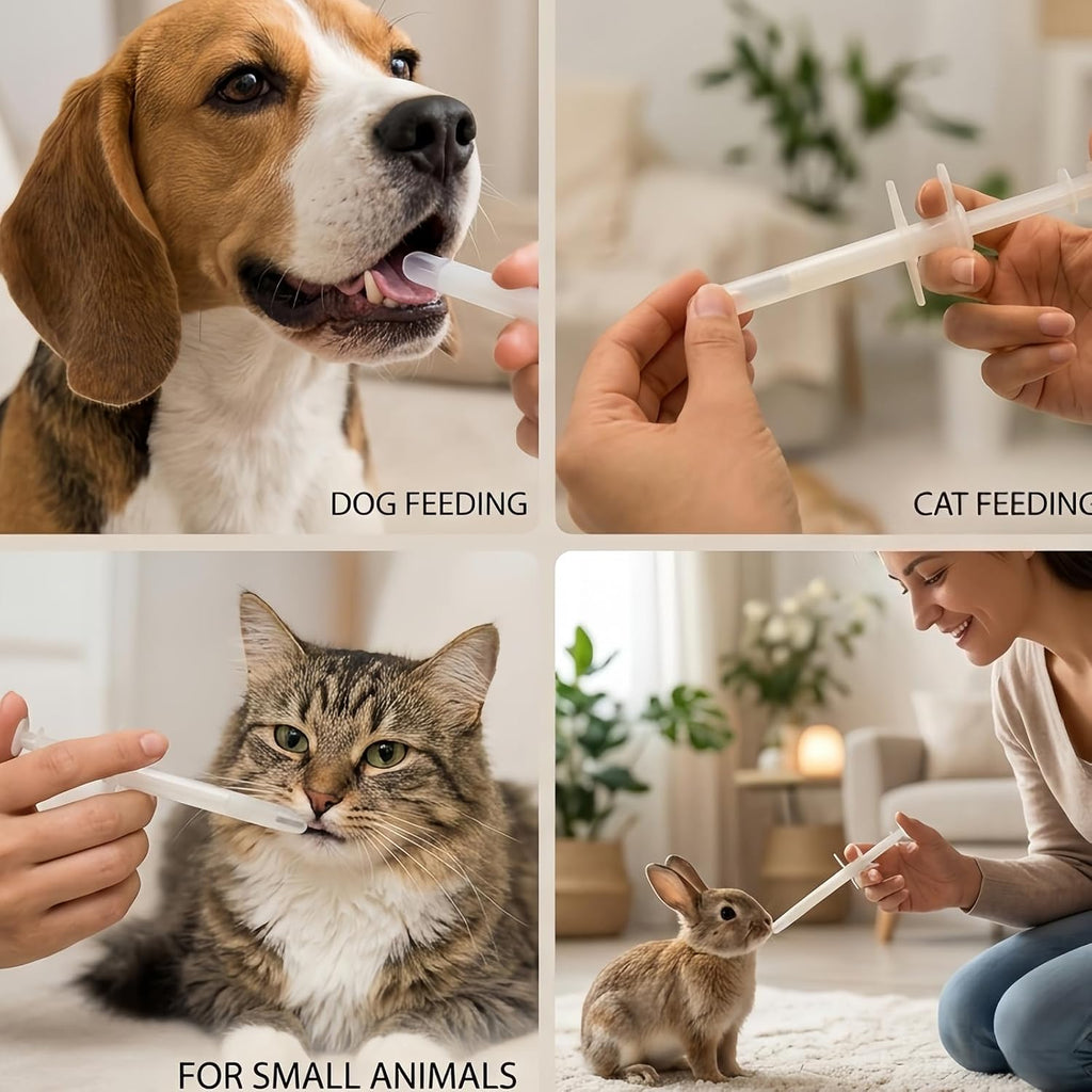 Aylbcz animal capsule pusher showing one handed plunger mechanism