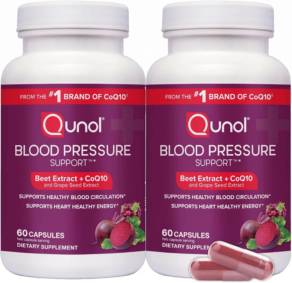 Qunol 3-in-1 Beet Roots Capsules with CoQ10, Blood Pressure Support, 60ct - Image 10
