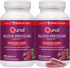 Qunol 3-in-1 Beet Roots Capsules with CoQ10, Blood Pressure Support, 60ct - Image 10