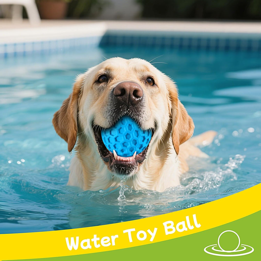 Detailed close up of havit durable dog ball surface