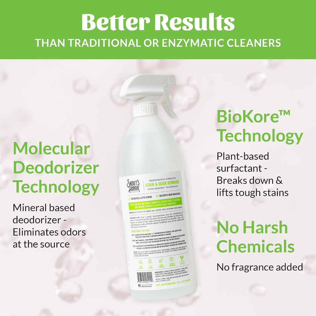 Skout's Honor plant-powered cleaner trigger nozzle and spray mechanism