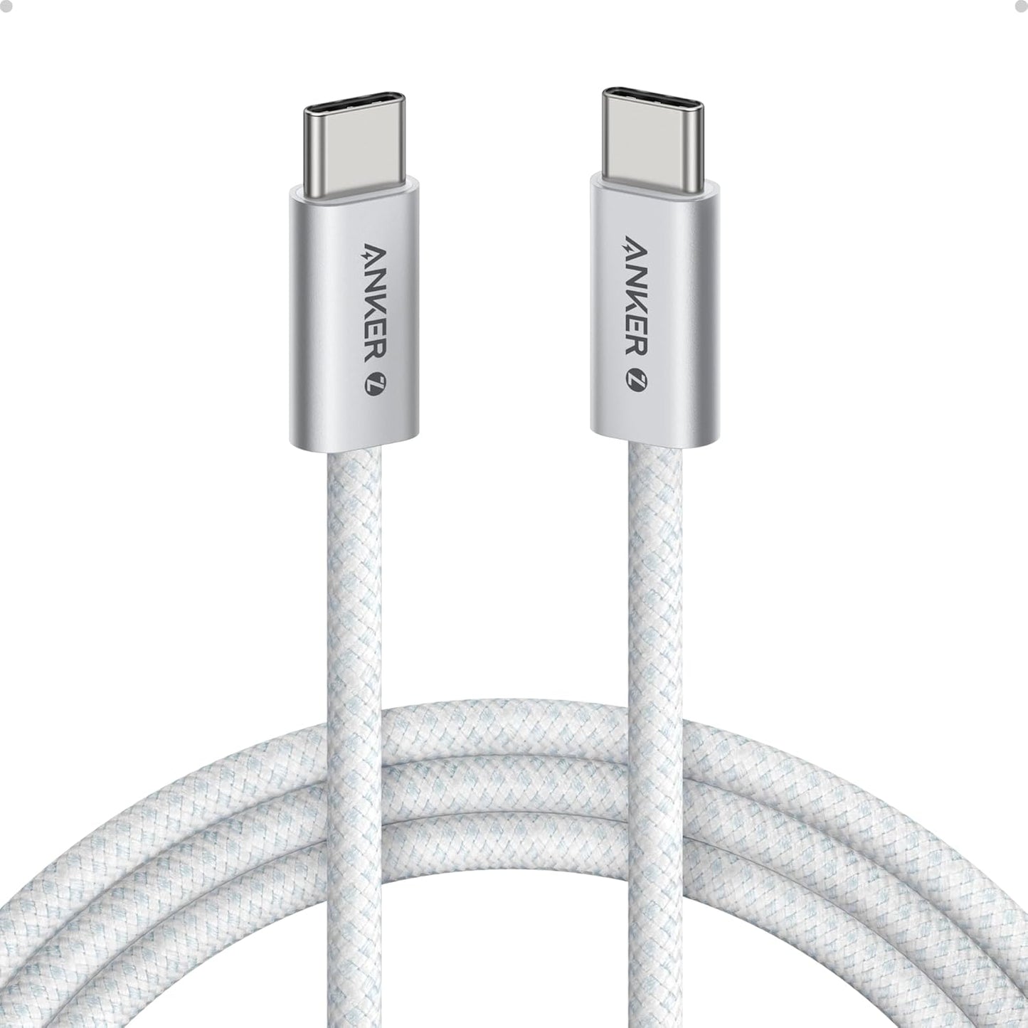 Anker Zolo USB C to USB C Cable, Braided and Dirt-Free Type-C Fast Charging Cable, Slim Connector, for iPhone 17 Series, MacBook (240W) (Pink, 6FT) - Image 13
