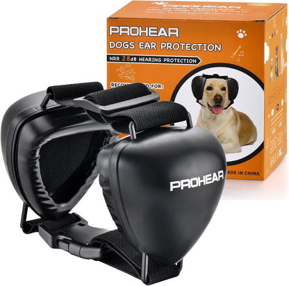 PROHEAR Ungrade GEL Pads Dog Ear Muffs Hearing Protection for Dogs, NRR 28dB for Thunder, Hunting, Tourism,Small - Blue - Image 10