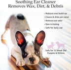Prime Paws pet care ear cleaning formula bottle side view