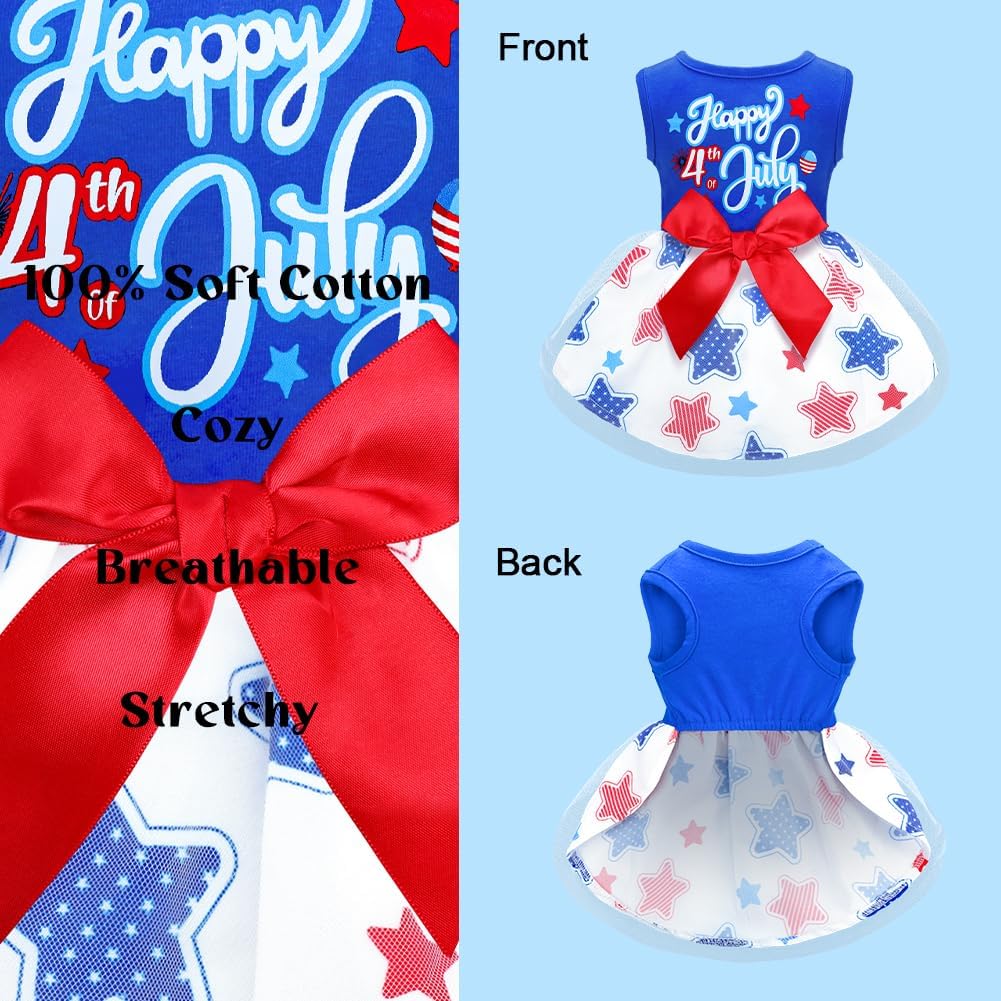 BAOBICUTE authentic American theme cat girl dress apparel