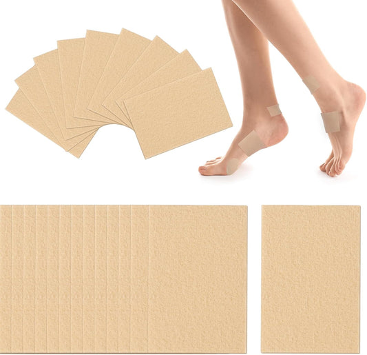 Ecoofor 50 Sheets Moleskin Tape front view for blister prevention.