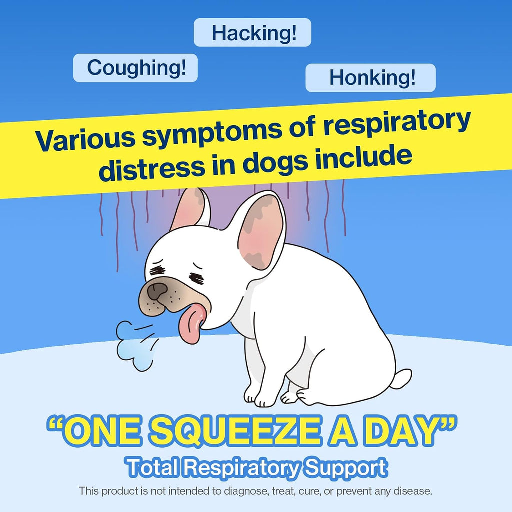 Doctor By Breath Care chicken flavored lickable gel tubes for pet respiratory health