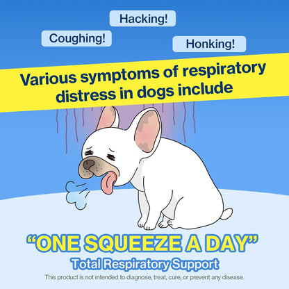 Doctor By Breath Care chicken flavored lickable gel tubes for pet respiratory health