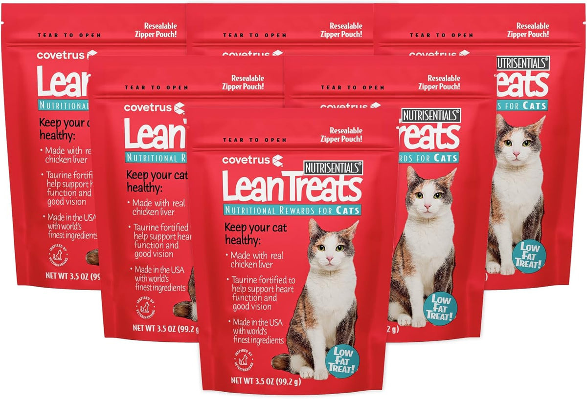 Covetrus Nutrisential lean treats stacked product display