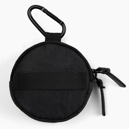 Cleverpup portable hands free training pouch clipped onto a person belt loop