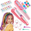 Kidzkube hair gem stamper and temporary hair chalk kit front view