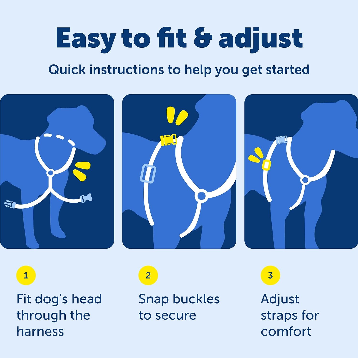 PetSafe dog harness top handle feature