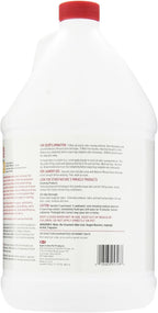 Large one hundred twenty eight fluid ounce container side profile