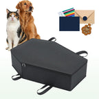 Pet Casket, Dog Casket, Casket for Dogs Burial, Pet Burial Box, Pet Burial Bag, Dog Coffin, Pet Caskets for Dogs, Cat Coffin for a Gentle Goodbye, Eco Friendly Dog Casket for Burial and Cremation(M) - Image 9