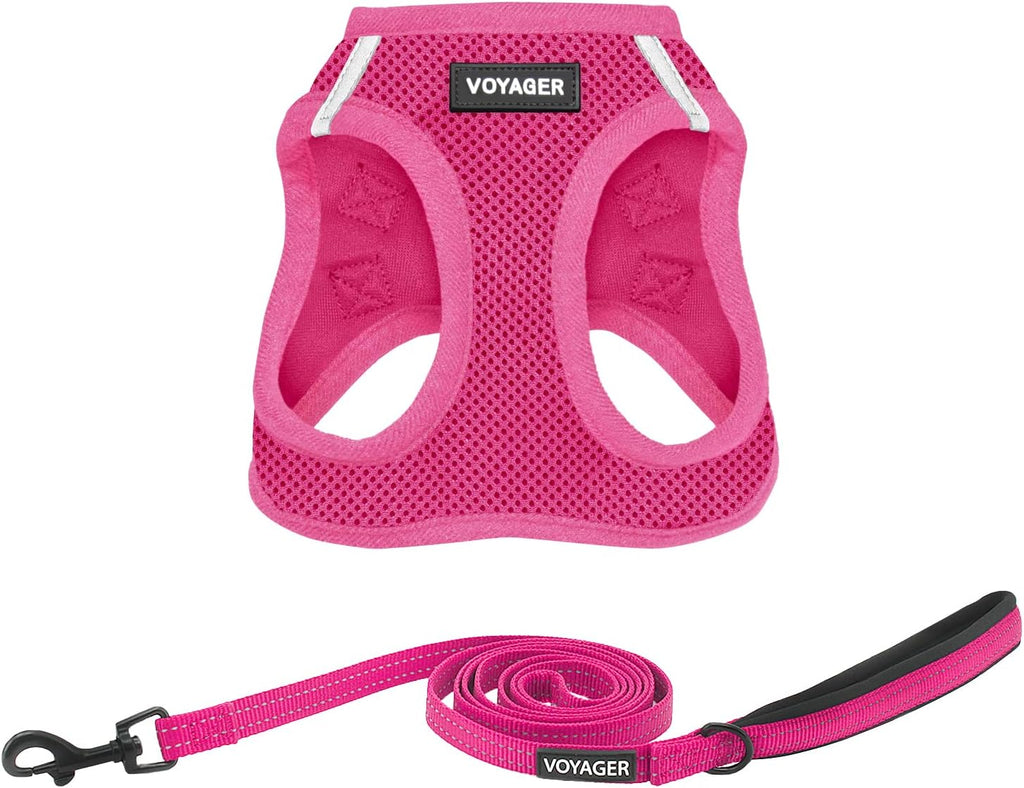 Best Pet Supplies Voyager step-in air dog harness in fuchsia
