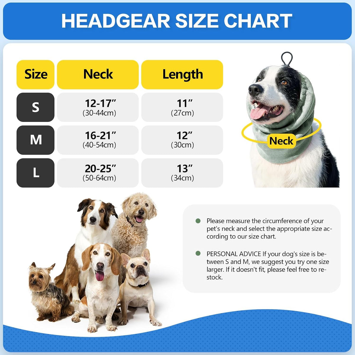 ROZKITCH breathable quick dry grey mesh dog snood flat lay