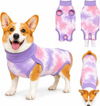Dog Recovery Suit After Surgery, Zipper Onesie for Spay & Neuter, Soft Cotton E-Collar Alternative, Anti-Licking Body Suit for Small Medium Large Dogs Male & Female - Image 9