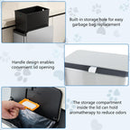 Wall mounted installation of kathson litter tool storage