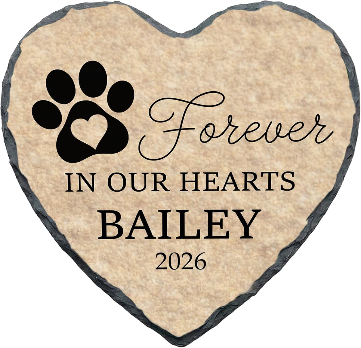 Personalized Cat Memorial Stone, Dog Cat Loss Memorial Gift, Loss of Cat Sympathy Gift, Memorial Plaque Pet Passing Away Gift (S-008) - Image 12
