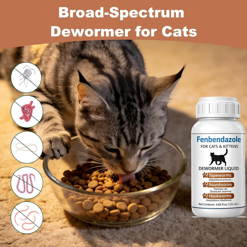 USA imported pet dewormer liquid for tapeworms and roundworms