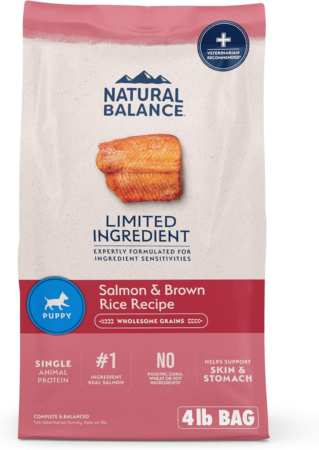 Natural Balance Limited Ingredient Puppy Dry Dog Food with Healthy Grains, Lamb & Brown Rice Recipe, 4 Pound (Pack of 1) - Image 15