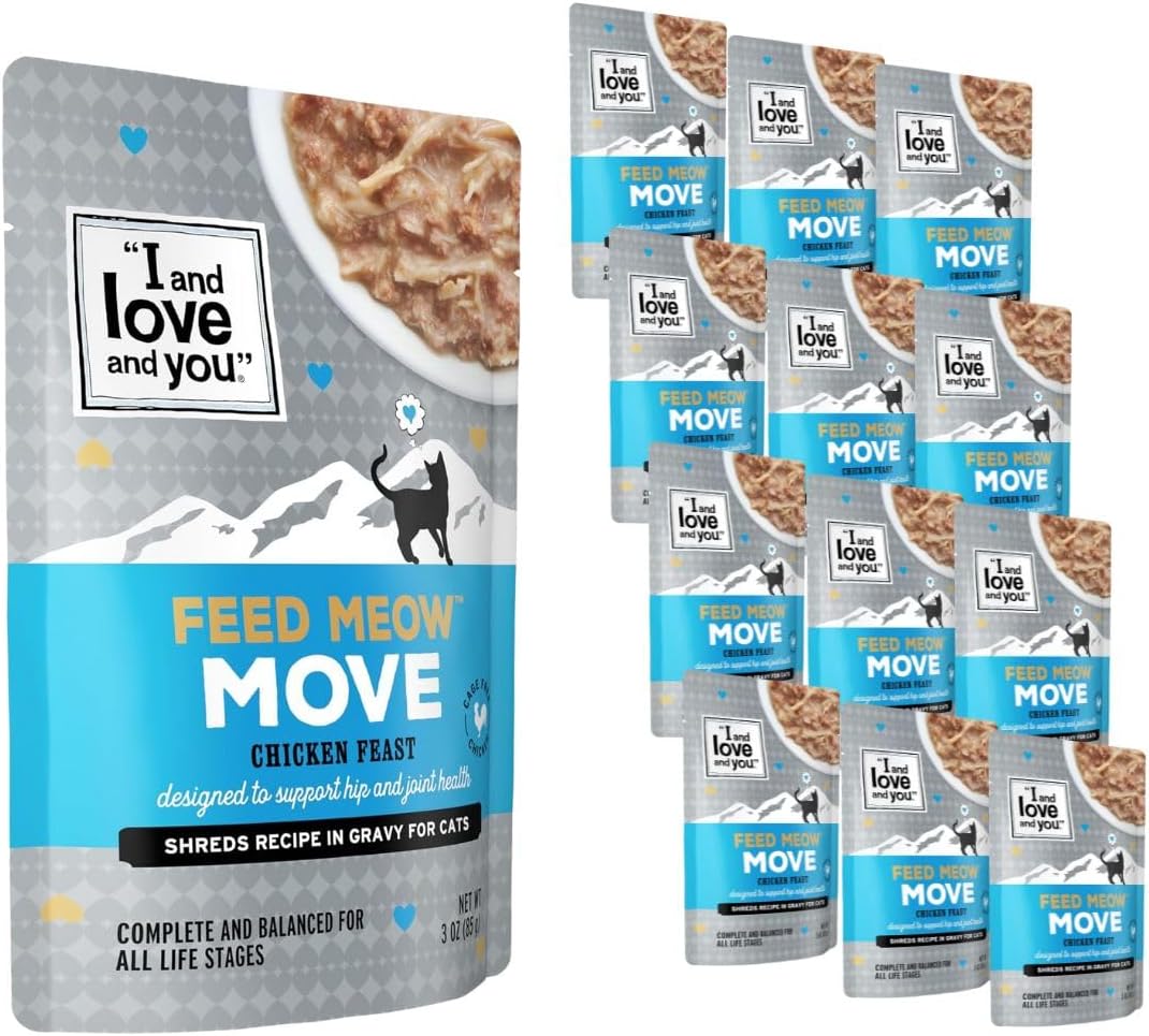 I AND LOVE AND YOU Feed Meow Tummy Wet Cat Food - Tuna + Pumpkin - Digestion Support, Grain Free, Shredded, 3oz Pack of 12 - Image 12
