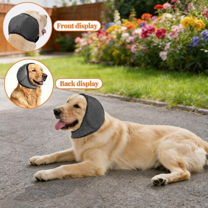 Small size dog calming hoodie detail