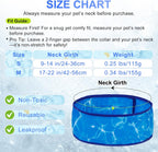 Leak proof gel beads cooling scarf for dogs summer heat relief