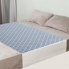 Outcreator Saddle Style Bed Pad front view with tuck-in design