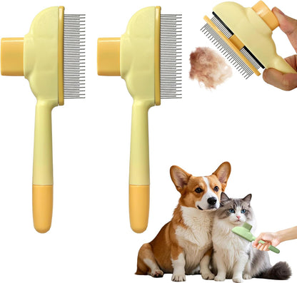 KHQBG deshedding brush packaging and product overview