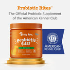 Premium imported Zesty Paws dog probiotic chews