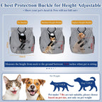 Petskd cat sling carrier adjustable shoulder strap