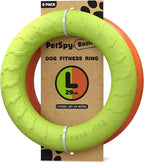 Large dog playing with PetSpy fitness ring