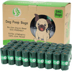 Greener Walker imported USA premium dog poop bags full kit layout