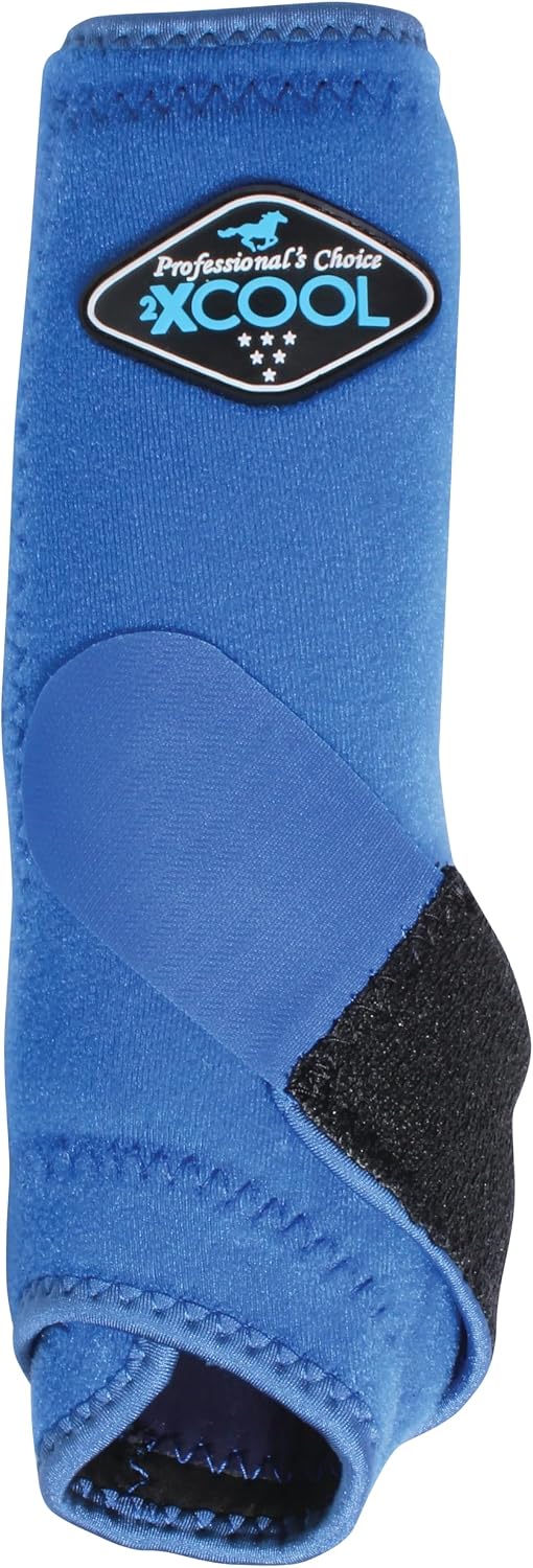 Professional's Choice 2XCOOL Sports Medicine Horse Boots | Protective & Breathable Design for Ultimate Comfort, Durability & Cooling in Active Horses | 2 Pack Medium Black - Image 10