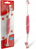 Pet Toothbrush for Dogs, Cats with Soft Bristles - Easy Teeth Cleaning & Dental Care, Non Slip Dual Head Dog Toothbrush for Medium & Large Pets, Toothpaste Not Included, Pack of 1 - Image 14