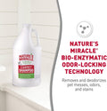 Nature's Miracle deep cleaning carpet shampoo front view