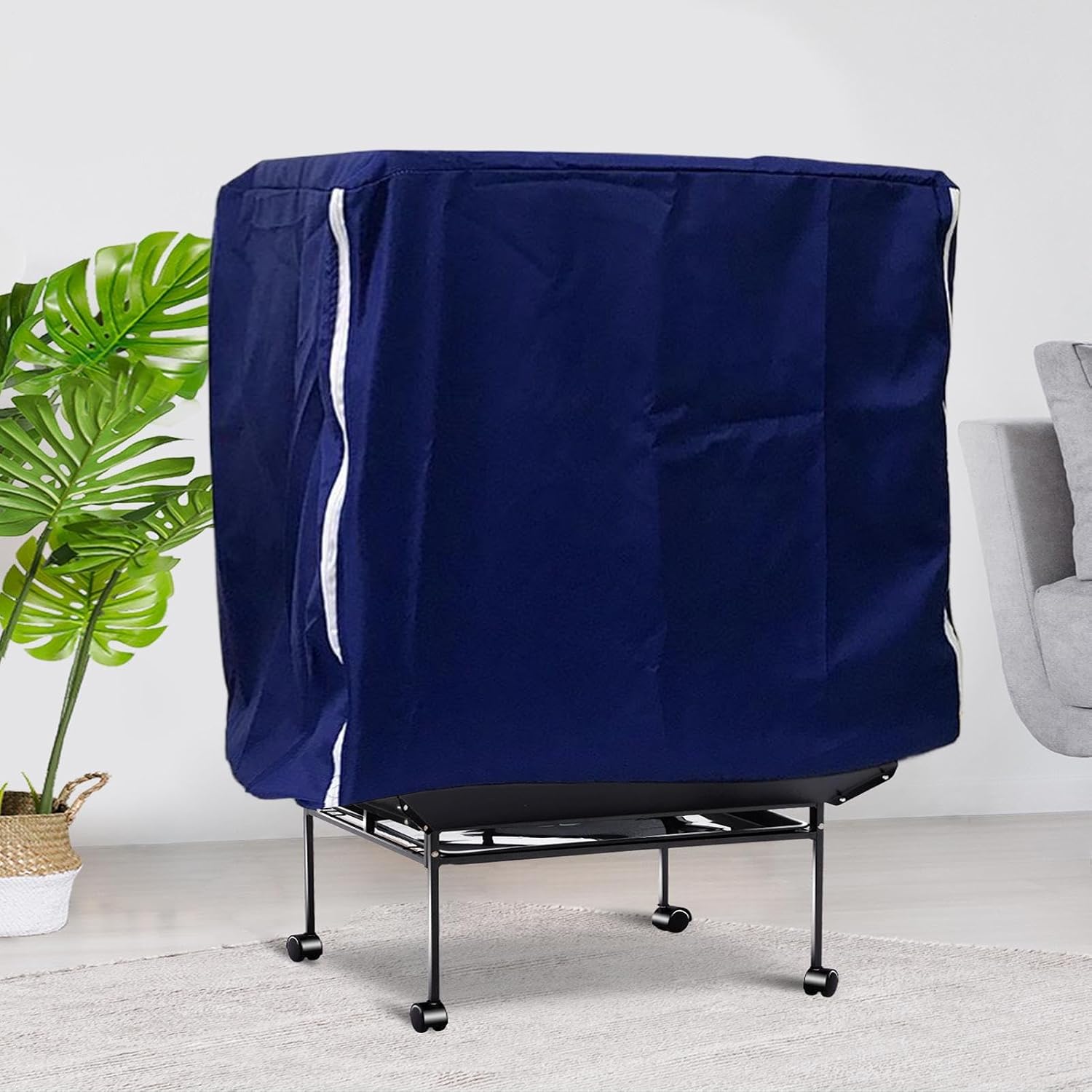 Breathable universal night cover for aviary and small pet cages close up texture