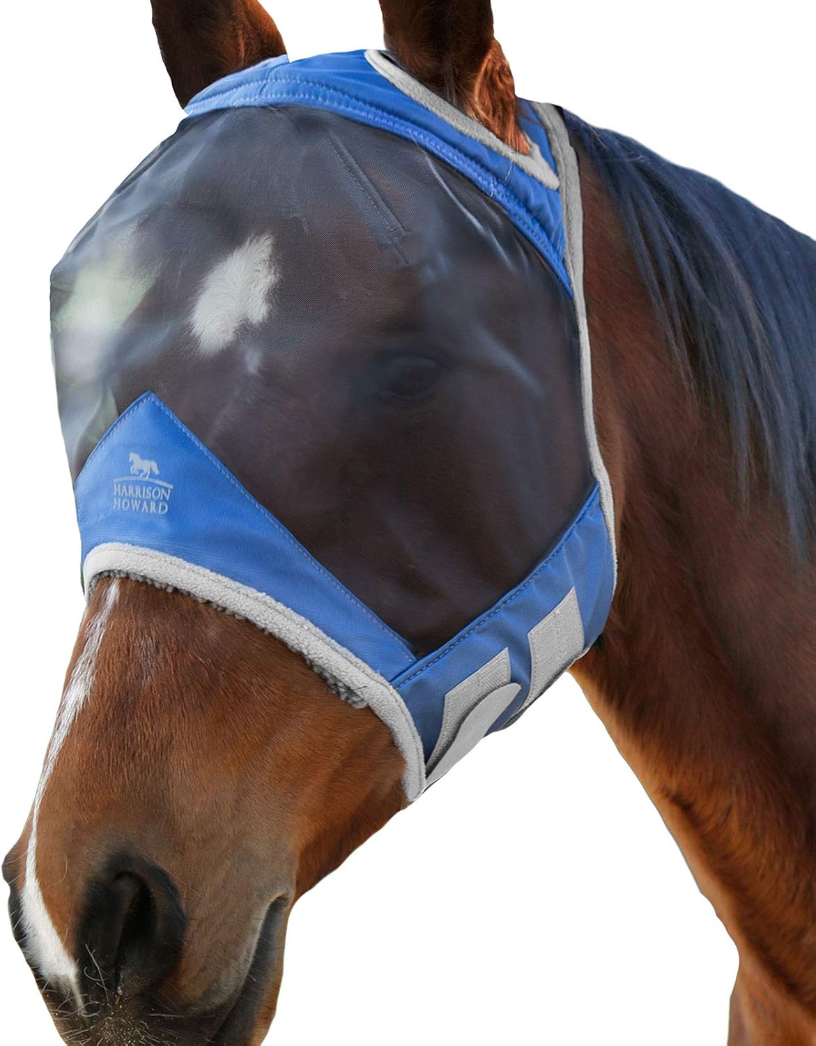 Harrison Howard CareMaster Pro Luminous Fly Mask Large Eye Space Standard Summer Mint L - Image 12